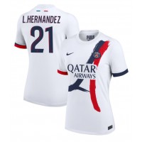 Paris Saint-Germain Lucas Hernandez #21 Replica Away Shirt Ladies 2024-25 Short Sleeve